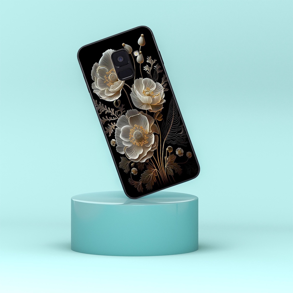 Ốp Samsung A6 2018 / A6 Plus / A6+ in hình hoa sen hướng phật