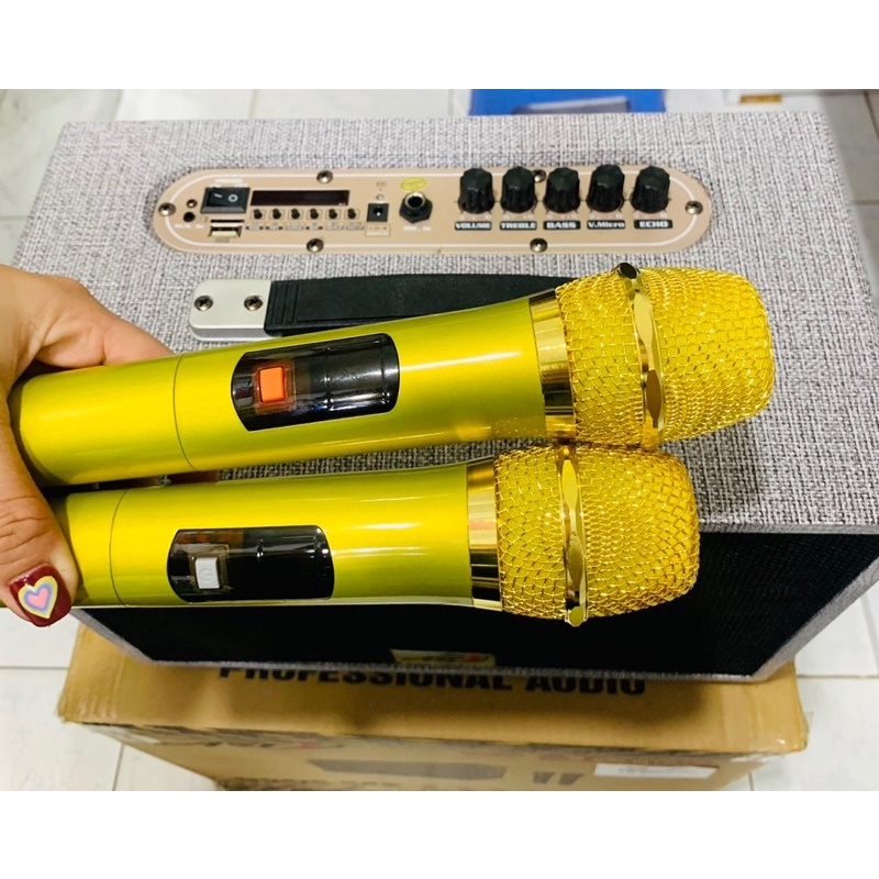 Loa Karaoke AT T100  + kèm 2 micro