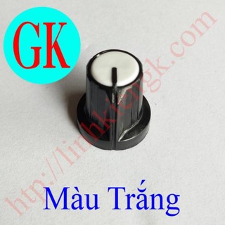Núm chiết áp nắp trắng