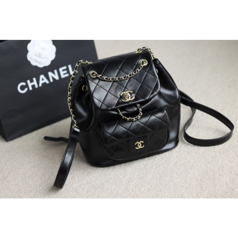 Balo nữ thời trang cực kute sz22cm hàng chuẩn da mềm kèm hộp hãng