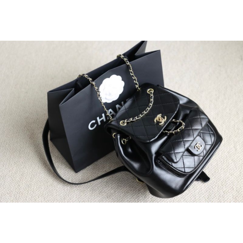 Balo nữ thời trang cực kute sz22cm hàng chuẩn da mềm kèm hộp hãng