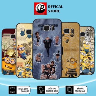 Ốp Lưng Samsung S6,S6 EDGE,S7,S7 EDGE, Ốp Điện Thoại In Hình Minion  - Chính Hãng Floveme, TPU Cao Cấp