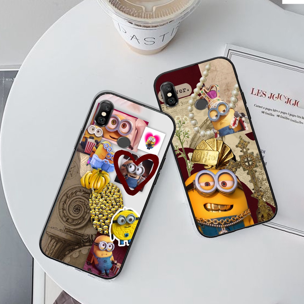 Ốp Lưng Redmi 6 Pro , Mi A2 Lite , Note 6 Pro, Ốp Điện Thoại In Hình Minion - Official Brand Floveme, Silicon Cao Cấp