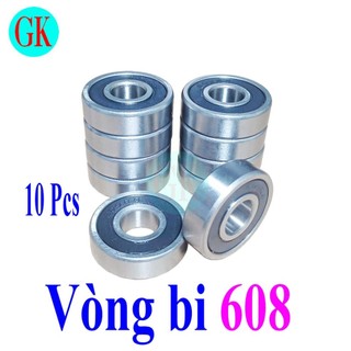 (10 viên) Vòng bi 608 RS [K-02-03]