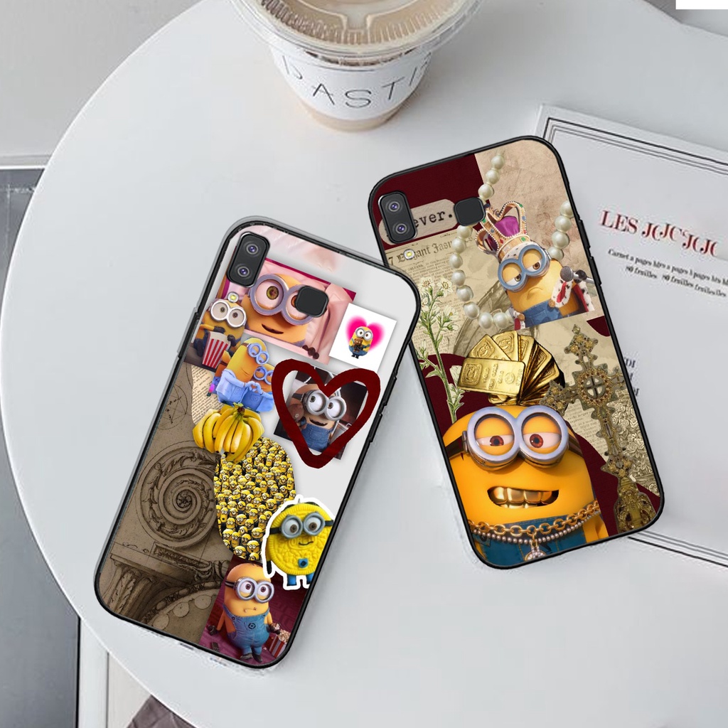 Ốp Lưng SamSung A8 star , A9 star, Ốp Điện Thoại In Hình Minion - Official Brand Floveme, Silicon Cao Cấp
