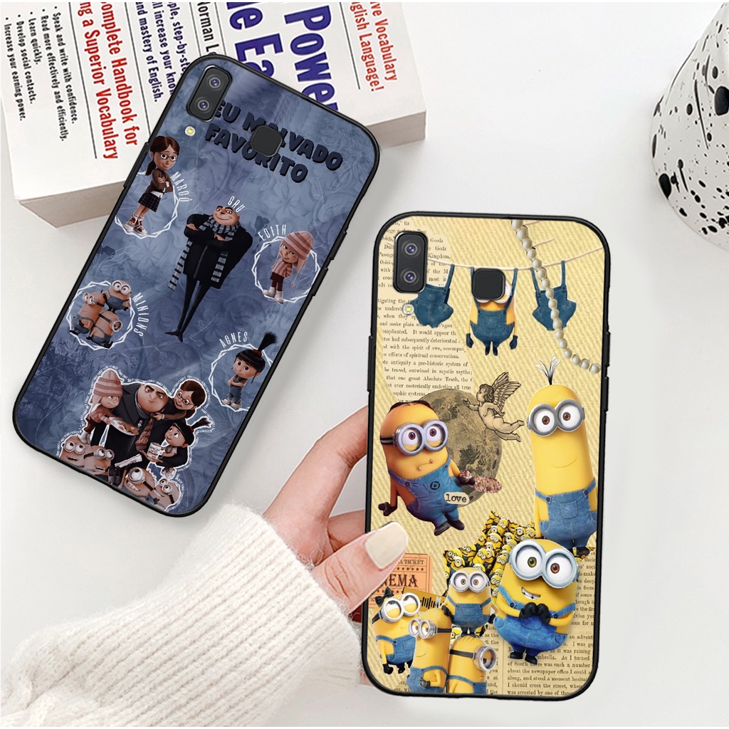 Ốp Lưng SamSung A8 star , A9 star, Ốp Điện Thoại In Hình Minion - Official Brand Floveme, Silicon Cao Cấp