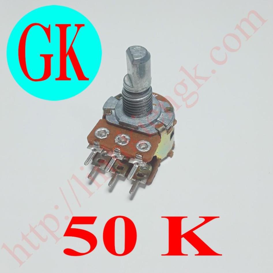 Chiết áp 50K kép vát