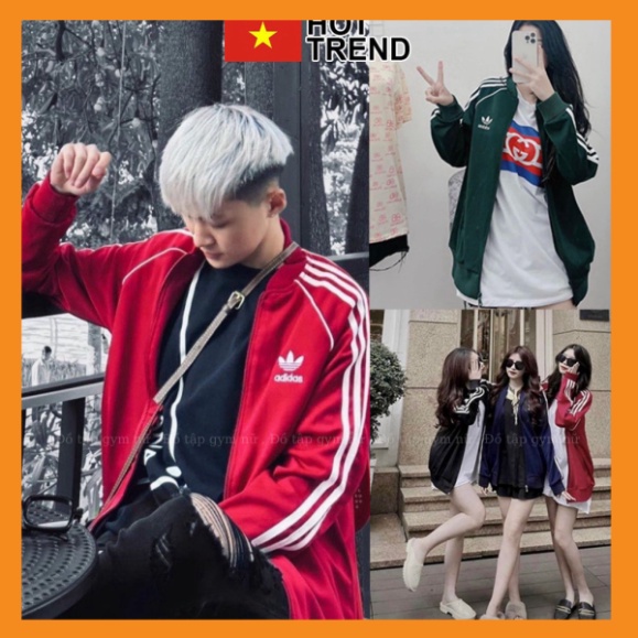 Áo bomber ADD thêu logo chạy mí 3 sọc tay HOTTREND - Áo khoác thể thao nam nữ unisex chất nỉ cotton dày mịn cháy phố -Ts