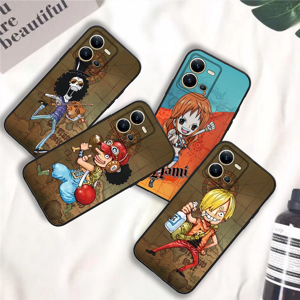 Ốp Lưng Vivo V25 , Y35 , V25E, Ốp Điện Thoại In Hình One Pice - Official Brand Floveme, Silicon Cao Cấp