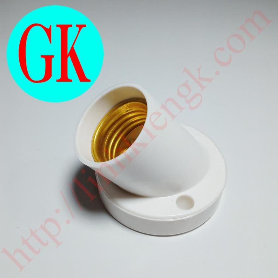 Đui đèn gắn tường E27 chéo