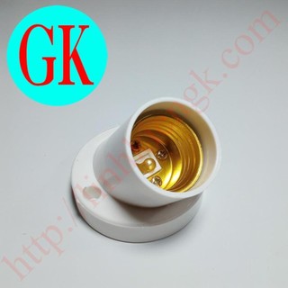 Đui đèn gắn tường E27 chéo
