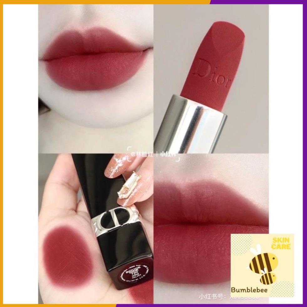 Son Dior Rouge Velvet màu 720 Đỏ Hồng