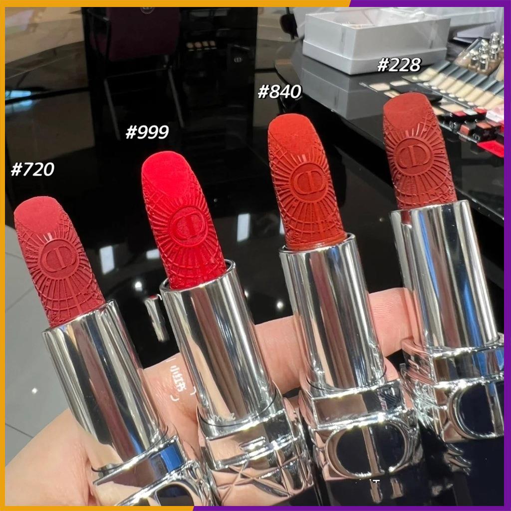 Son Dior Rouge Velvet màu 720 Đỏ Hồng