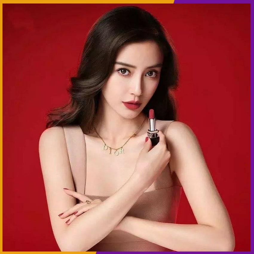 Son Dior Rouge Velvet màu 720 Đỏ Hồng