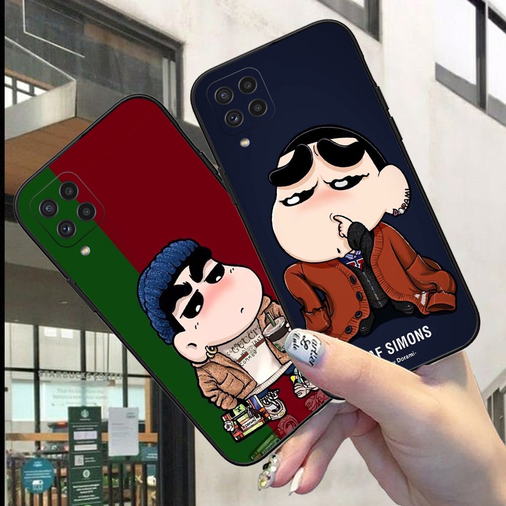 Ốp Lưng Samsung A12 , M12, Ốp Điện Thoại In Hình Shin - Official Brand Floveme, Silicon Cao Cấp