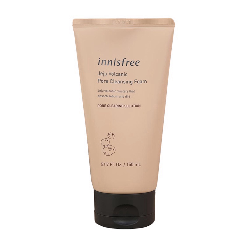 Sữa Rửa Mặt Innisfree Trà xanh, Tro Núi Lửa Green Tea Foam Cleanser Làm Sạch Sâu, Kiểm Soát Nhờn