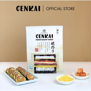 Rong biển cuộn cơm genkai 10 lá 22g