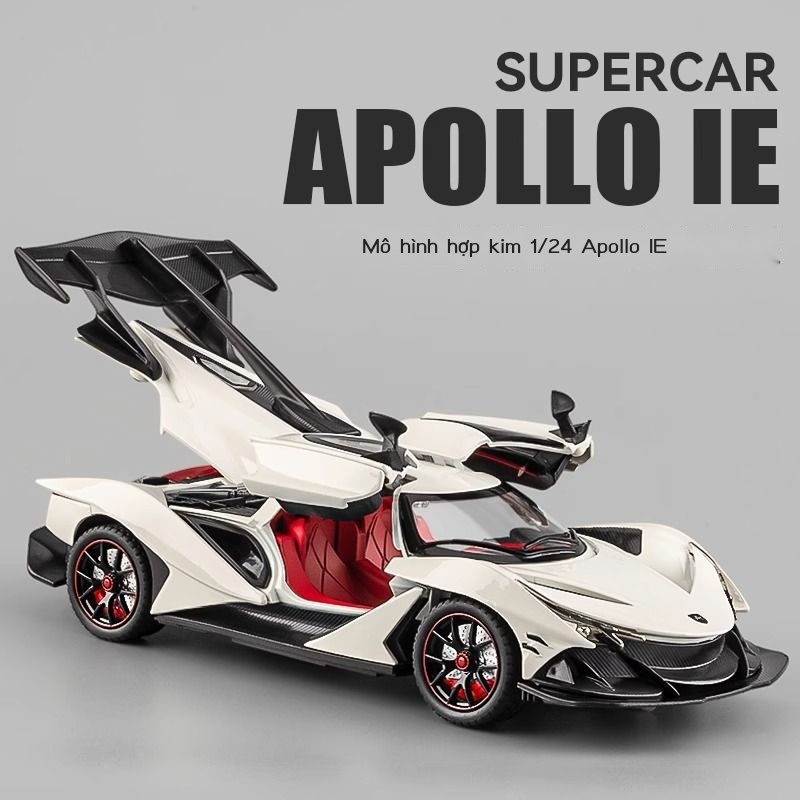 Apollo IE mô hình xe hơi siêu đồ chơi trẻ em bộ sưu tập trang trí bằng hợp kim