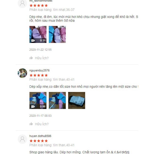 Dép đi trong Nhà, nhà tắm. Siêu Xinh ,Êm Ái nhiều màu