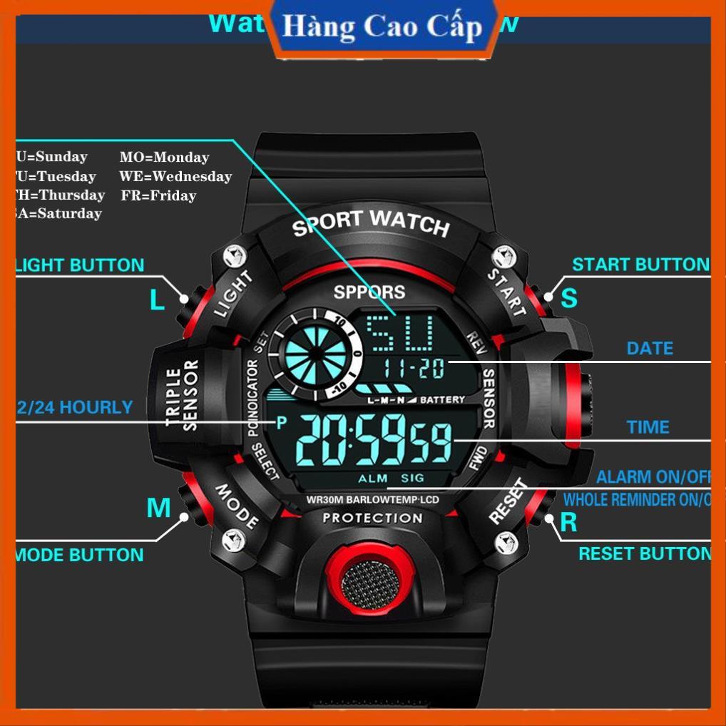 Đồng hồ điện tử nam nữ Sport Watchh S013 mẫu mới | BigBuy360 - bigbuy360.vn