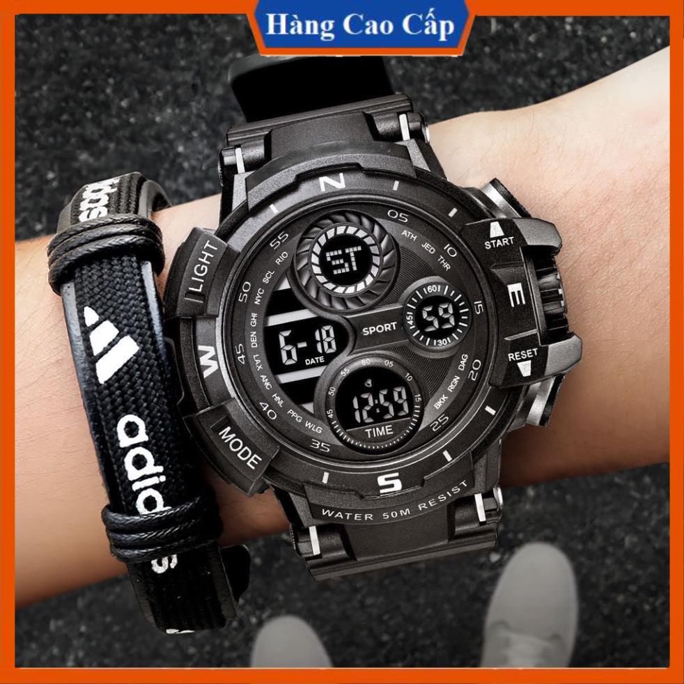 Đồng hồ điện tử nam nữ Sport S808 mẫu mới cực hot, đầy đủ chức năng, thể thao, cá tính