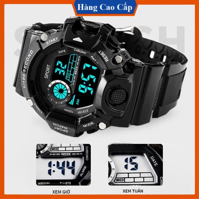 Đồng hồ điện tử nam nữ Sport S042Z kiểu mới, phong cách ca tính, full chức năng | BigBuy360 - bigbuy360.vn