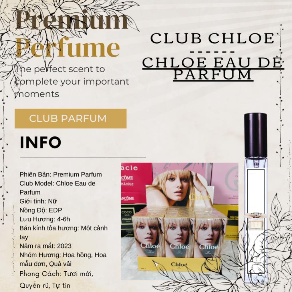 Nước hoa Nữ Chloe Eau de Parfum  🔮
