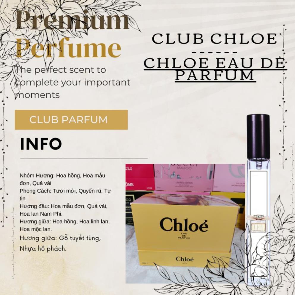 Nước hoa Nữ Chloe Eau de Parfum  🔮