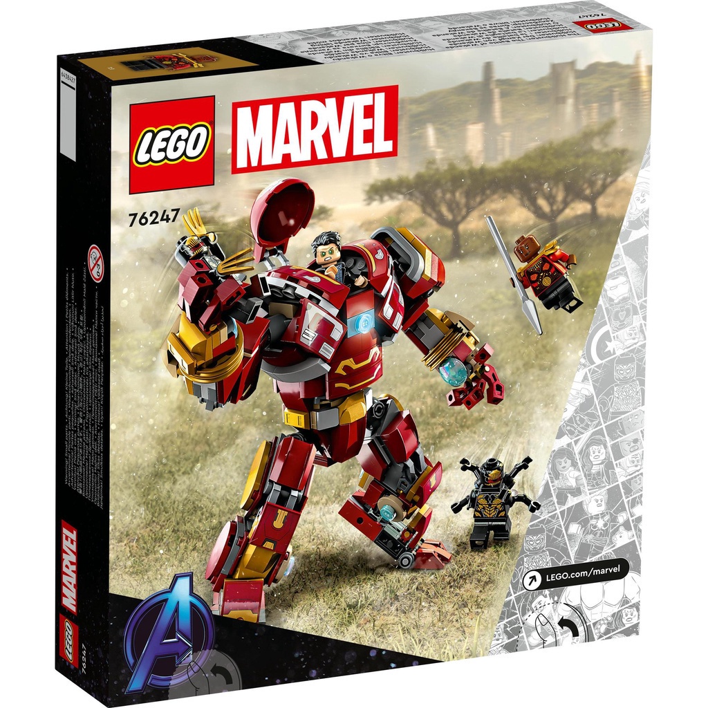 LEGO Super heroes Marvel 76247 Chiến Giáp Hulk Buster  tặng kèm xe