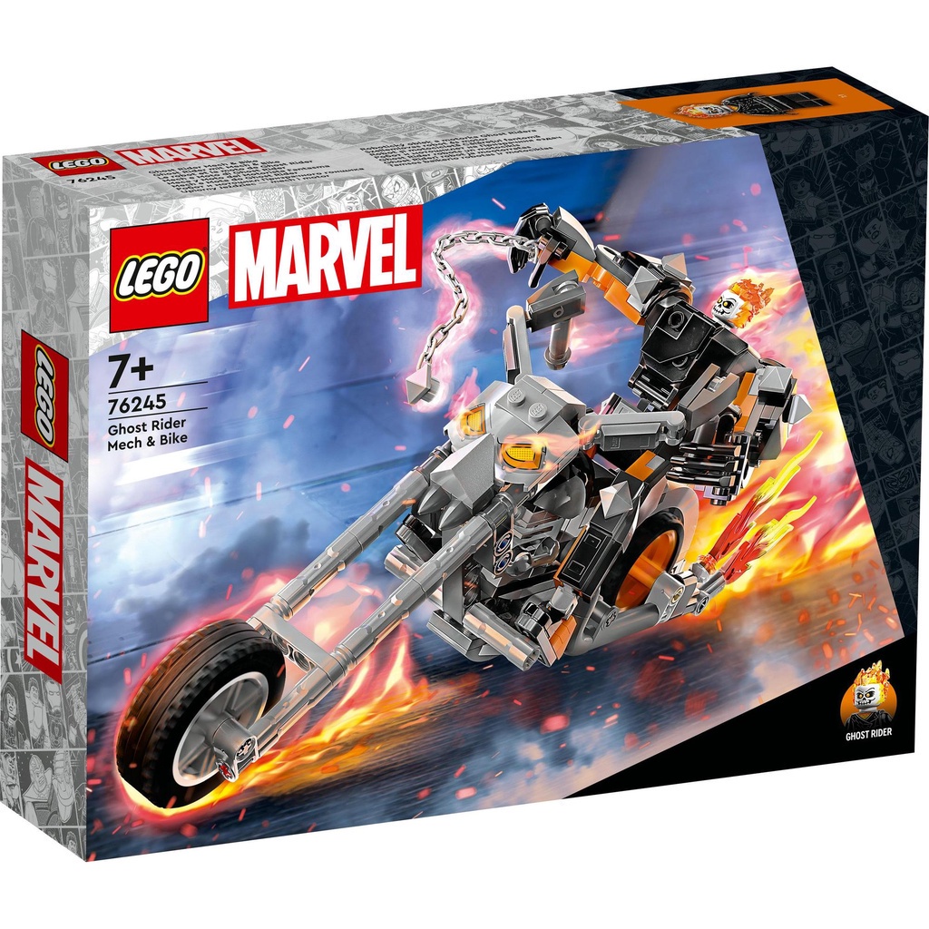 [Mã LIFEMC06CBAU giảm 50k đơn 350k] LEGO Superheores 76245 Xe Đua Mô Tô Của Ma Tốc Độ (264 Chi Tiết)