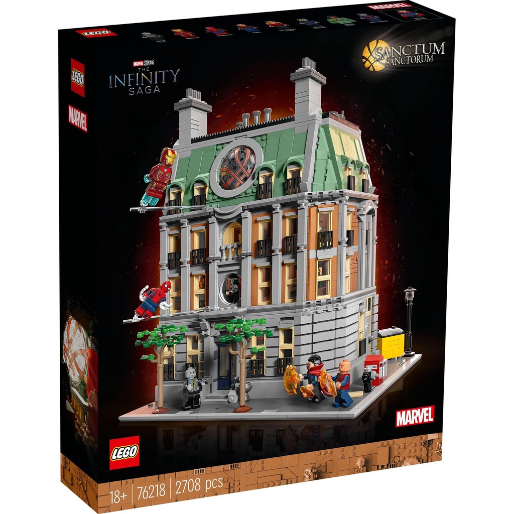 [Mã LIFEMC06DBAU giảm 50k đơn 350k] LEGO Super Heroes 76218 Marvel Căn Cứ Phép Thuật Của Doctor Strange (2708 chi tiết)