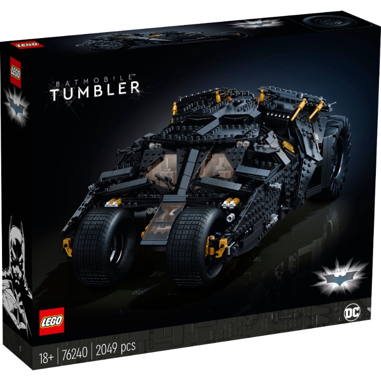 [Mã LIFEMC06DBAU giảm 50k đơn 350k] LEGO ADULTS 76240 Siêu Xe Chiến Đấu Batmobile Tumbler (2049 chi tiết)