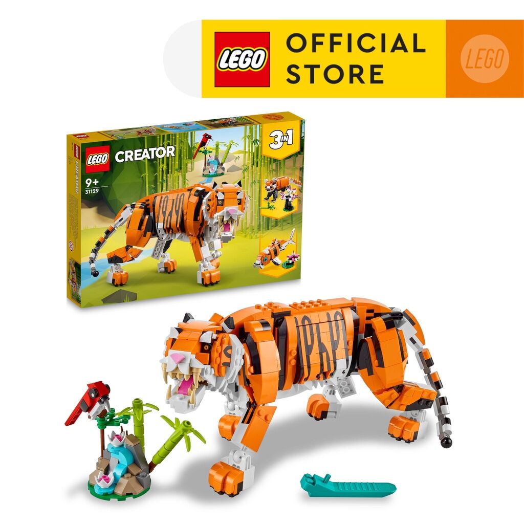 [Mã LIFEMC06CBAU giảm 50k đơn 350k] LEGO Creator 3in1 31129 Bộ Lắp Ráp Mãnh Hổ (755 chi tiết)