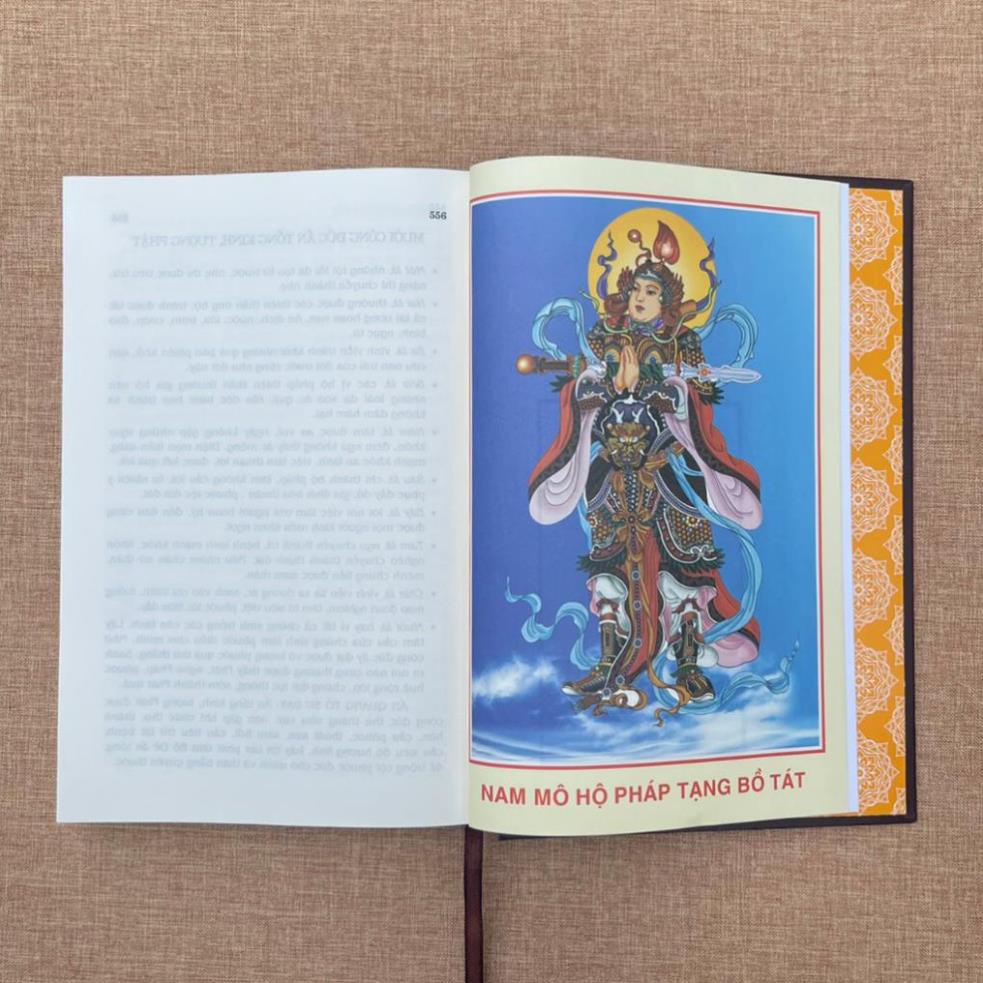 Từ Bi Đạo Tràng Lương Hoàng Sám Pháp da cao cấp