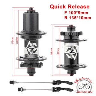 Hub RT KM-2.0 cối líp thả 11 speed, Đùm/Moayo nhôm líp thả chạy bạc đạn cối nổ lớn siêu bon