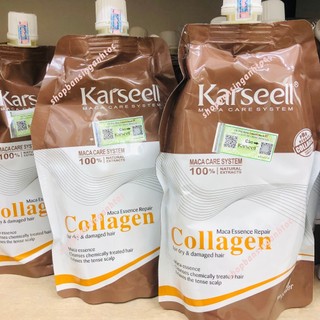 [SỈ] [CHÍNH HÃNG] Hấp phục hồi Collagen Karseell Maca 500ml