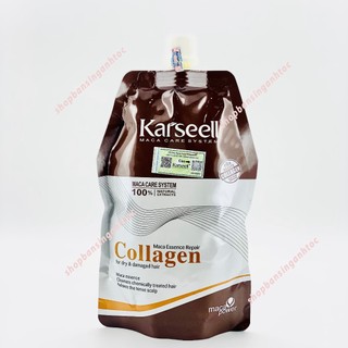 [SỈ] [CHÍNH HÃNG] Hấp phục hồi Collagen Karseell Maca 500ml