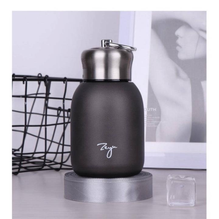 Bình giữ nhiệt, bình đựng nước giữ nhiệt mini dung tích 300ml, 5 lớp cách nhiệt lõi inox 304 giữ nhiệt từ 8-12 giờ