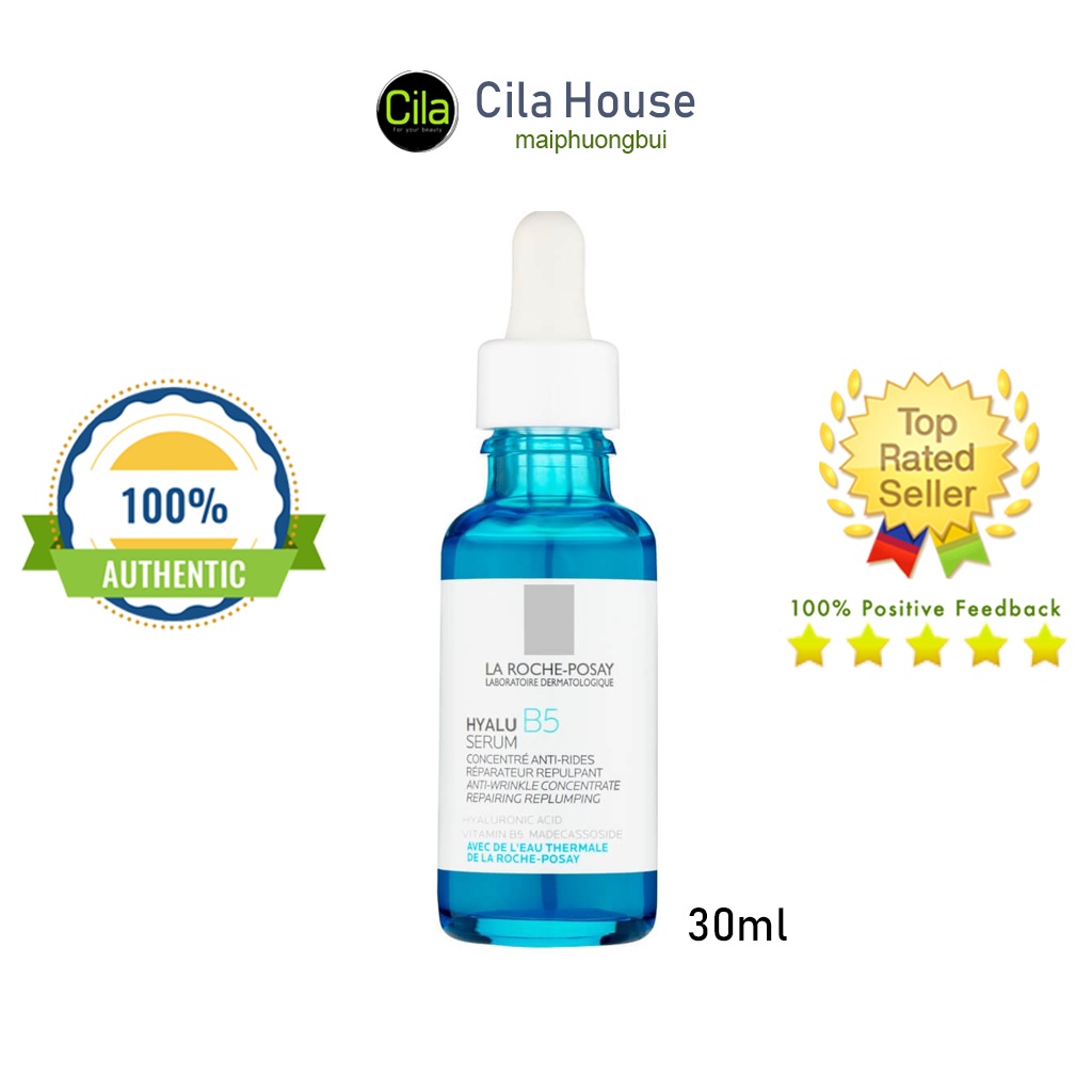 Serum La Roche-Posay Hyalu B5 Cấp Nước Phục Hồi và Tái Tạo Da 30ml
