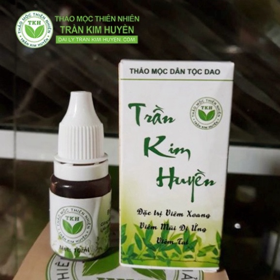 Viêm Xoang Viêm Mũi Dị Ứng, Viêm Tai Giữa Trần Kim Huyền 10Ml Hàng Chính Hãng