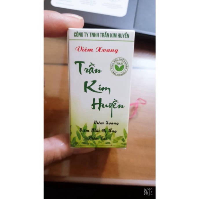 Viêm Xoang Viêm Mũi Dị Ứng, Viêm Tai Giữa Trần Kim Huyền 10Ml Hàng Chính Hãng