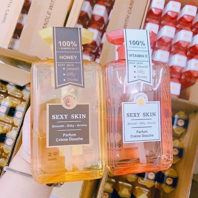 Sữa Tắm Nước Hoa Sexy Skin 600ml Của Pháp.