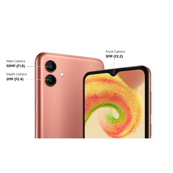 Điện Thoại Samsung Galaxy A04 - Hàng Chính Hãng, Mới 100%, Nguyên seal , Bảo hành 12 tháng Lỗi 1 Đổi 1