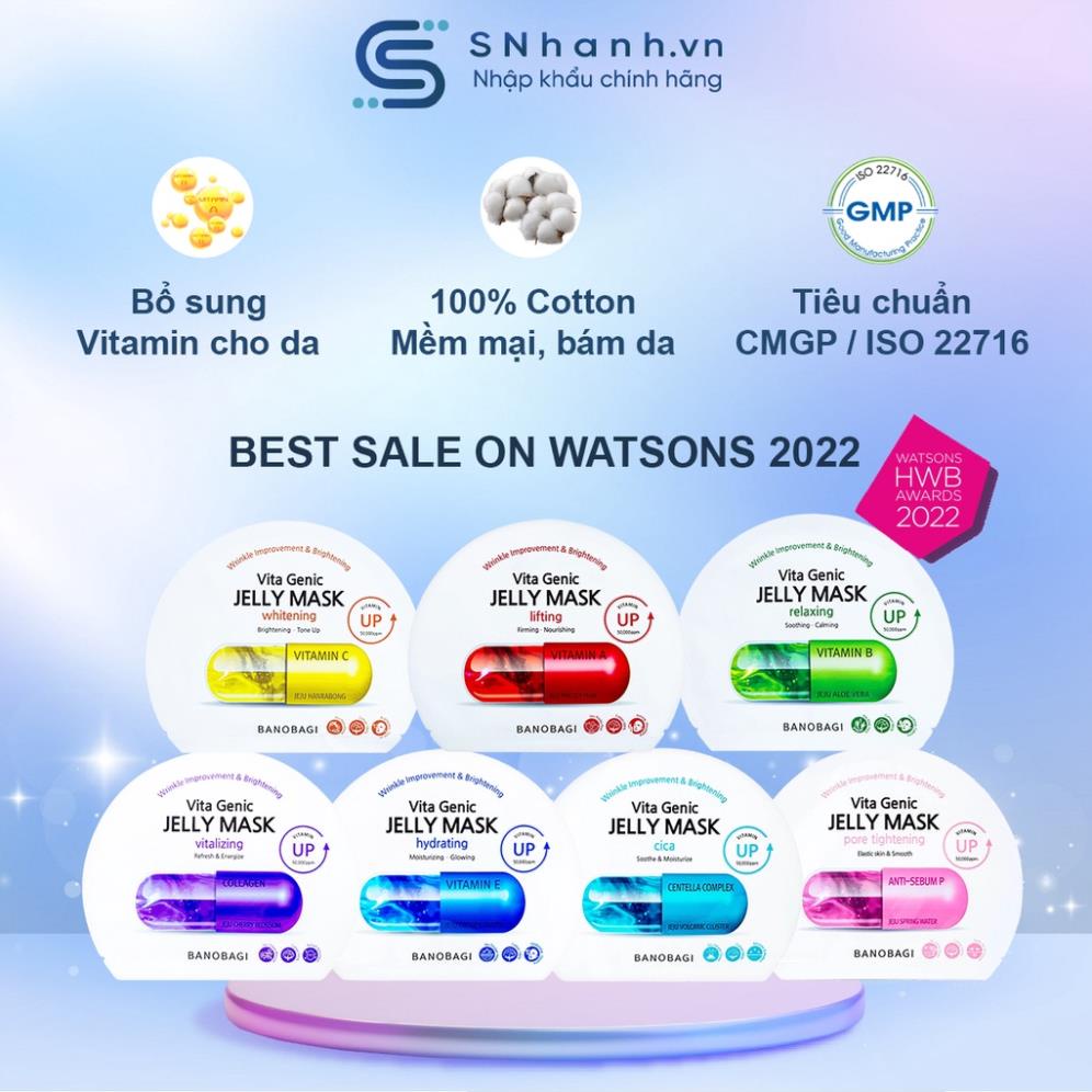 Mặt nạ bổ sung Vitamin Banobagi Vita Genic Jelly Mask