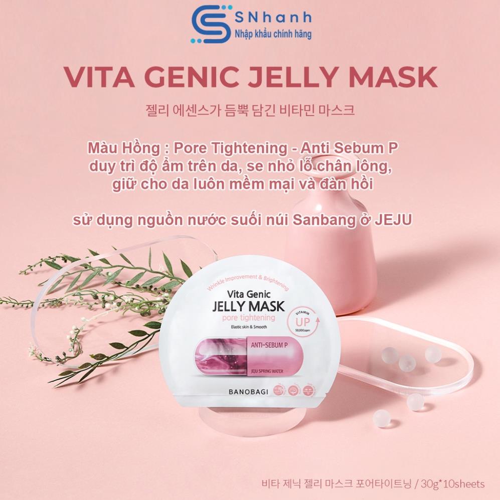 Mặt nạ bổ sung Vitamin Banobagi Vita Genic Jelly Mask