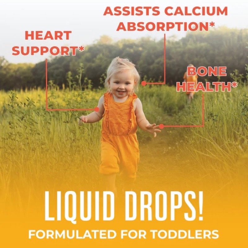 VITAMIN D3 MARY RUTH'S ORGANIC THUẦN CHAY CHO BÉ 15ML