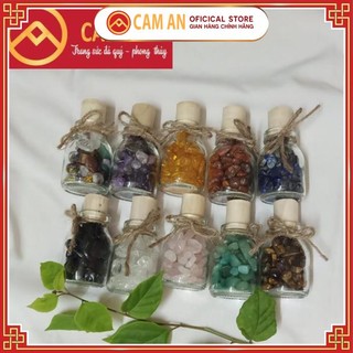 Hũ Đá vụn Tự Nhiên, Hũ Đá Thanh Tẩy Tarot - Phong Thuỷ May Mắn, Tài Lộc, Bình An