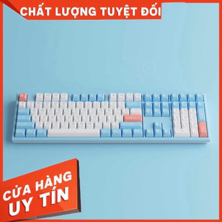 Bàn phím cơ AKKO MonsGeek MG108 Princess / Black & Pink - Hàng chính hãng