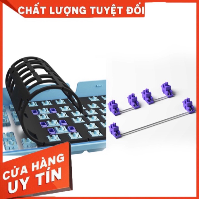 Bàn phím cơ AKKO MonsGeek MG108 Princess / Black & Pink - Hàng chính hãng