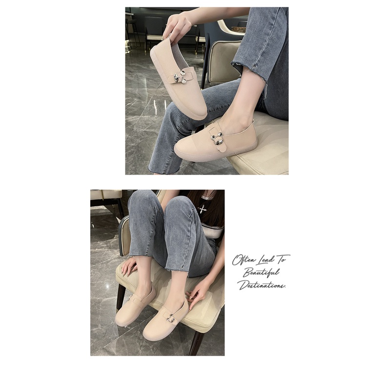 Mới Giày Búp Bê Đế Mềm Thời Trang Dành Cho Nữ